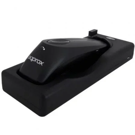 Approx Lector de Código de Barras Inalámbrico APPLS10, 1D 2D, Bluetooth RF USB, Escáner para PC y Dispositivos Móviles Approx Lector de Código de Barras Inalámbrico APPLS10, 1D 2D, Bluetooth RF USB, Escáner para PC y Dispositivos Móviles
